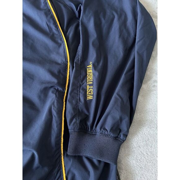 Nike Team ClimaFit West Virginia Mountaineers Full Zip Jacket Men's Medium Blue - Picture 6 of 12